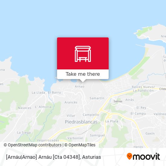[Arnáu|Arnao]  Arnáu [Cta 04348] map