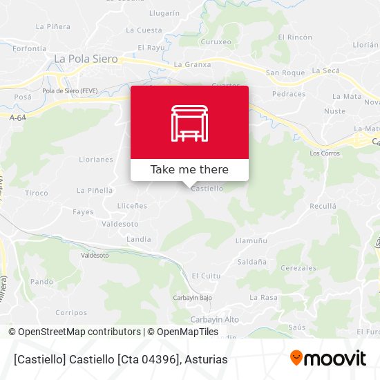 [Castiello]  Castiello [Cta 04396] map