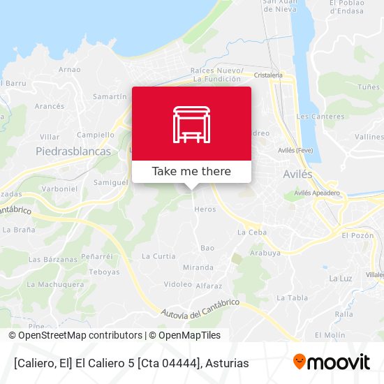 [Caliero, El]  El Caliero 5 [Cta 04444] map