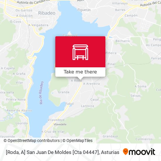 [Roda, A]  San Juan De Moldes [Cta 04447] map