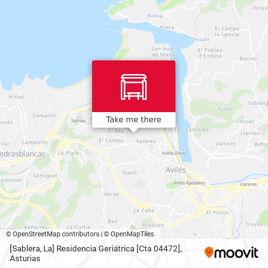 [Sablera, La]  Residencia Geriátrica [Cta 04472] map