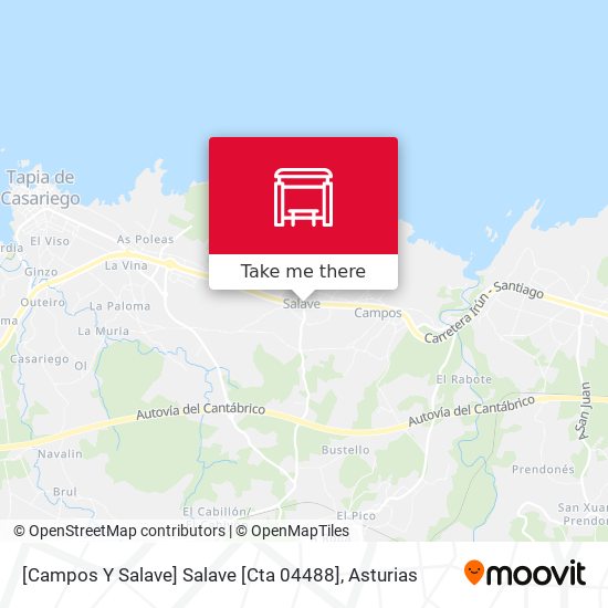 [Campos Y Salave]  Salave [Cta 04488] map