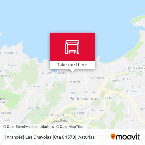 [Arancés]  Las Chavolas [Cta 04570] map