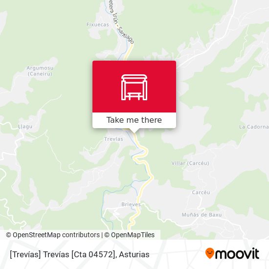 [Trevías]  Trevías [Cta 04572] map