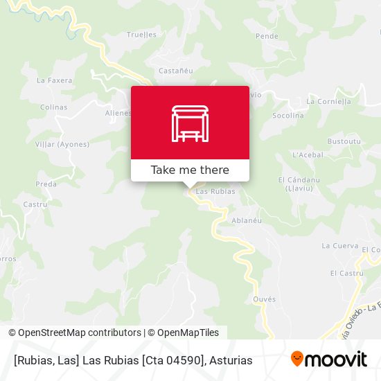 [Rubias, Las]  Las Rubias [Cta 04590] map