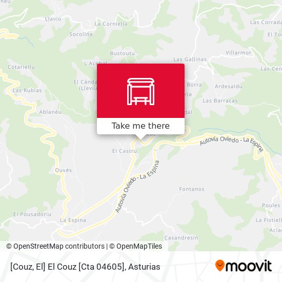 [Couz, El]  El Couz [Cta 04605] map