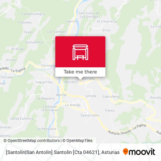 mapa [Santolín|San Antolín]  Santolín [Cta 04621]