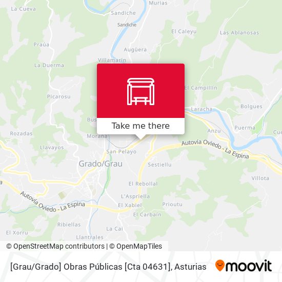 [Grau / Grado]  Obras Públicas [Cta 04631] map