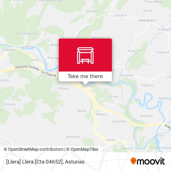 [Llera]  Llera [Cta 04652] map