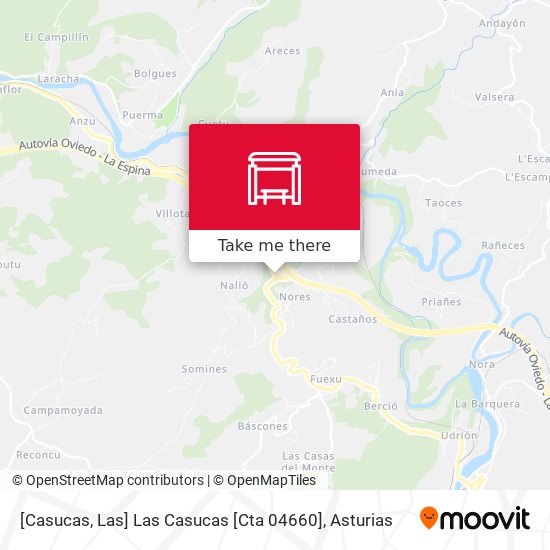 [Casucas, Las]  Las Casucas [Cta 04660] map
