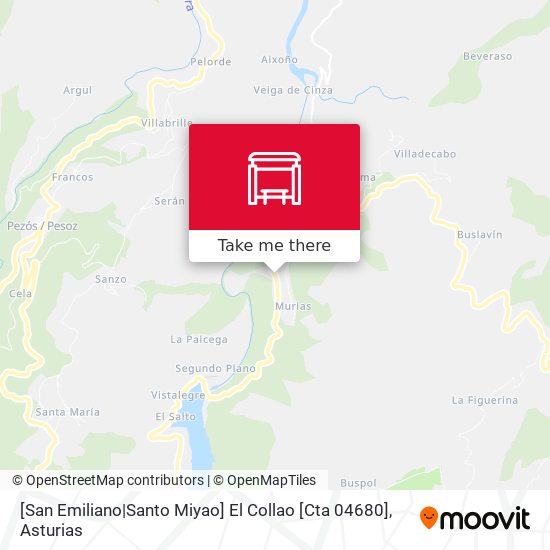 [San Emiliano|Santo Miyao]  El Collao [Cta 04680] map