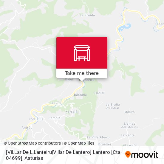 [Vil.Lar De L.Lanteiru|Villar De Lantero]  Lantero [Cta 04699] map
