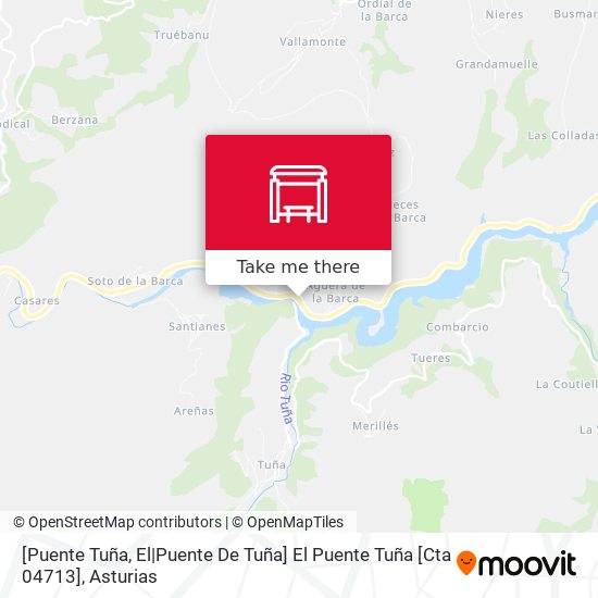 [Puente Tuña, El|Puente De Tuña]  El Puente Tuña [Cta 04713] map