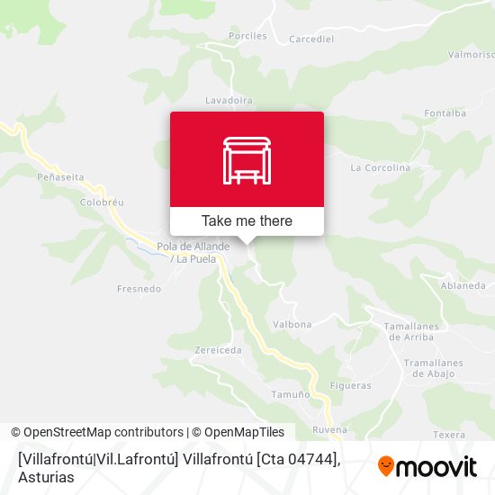 [Villafrontú|Vil.Lafrontú]  Villafrontú [Cta 04744] map