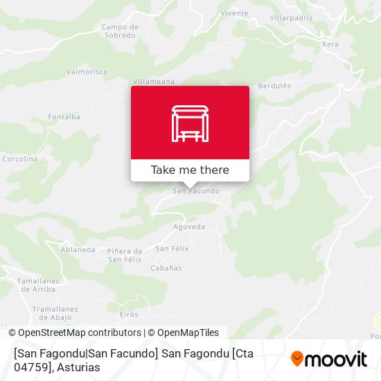 [San Fagondu|San Facundo]  San Fagondu [Cta 04759] map