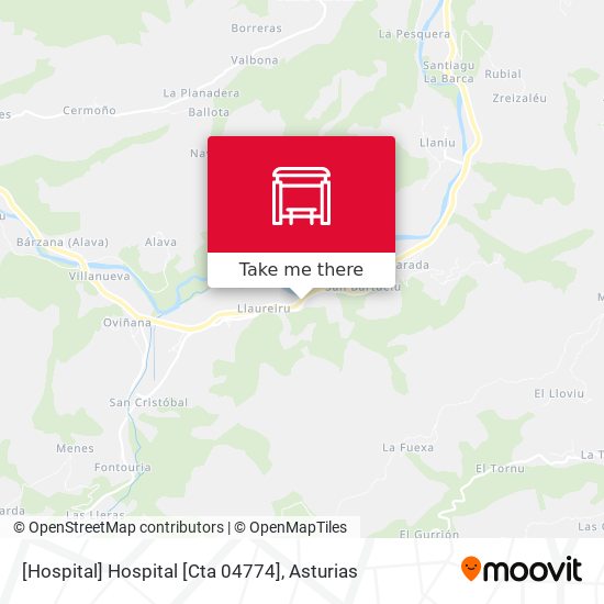 [Hospital]  Hospital [Cta 04774] map