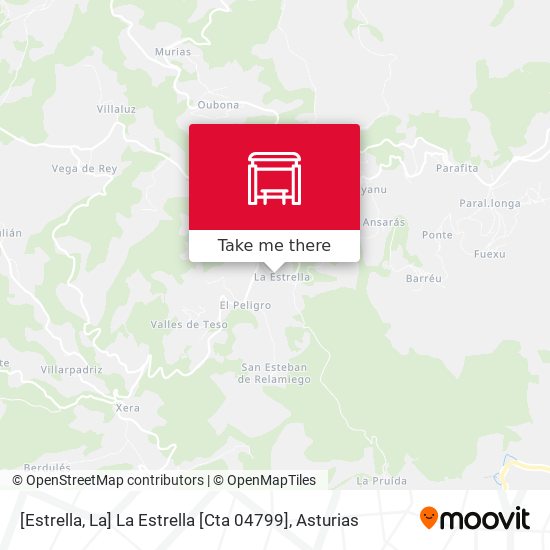[Estrella, La]  La Estrella [Cta 04799] map