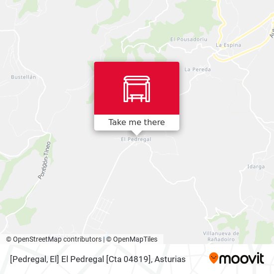 [Pedregal, El]  El Pedregal [Cta 04819] map