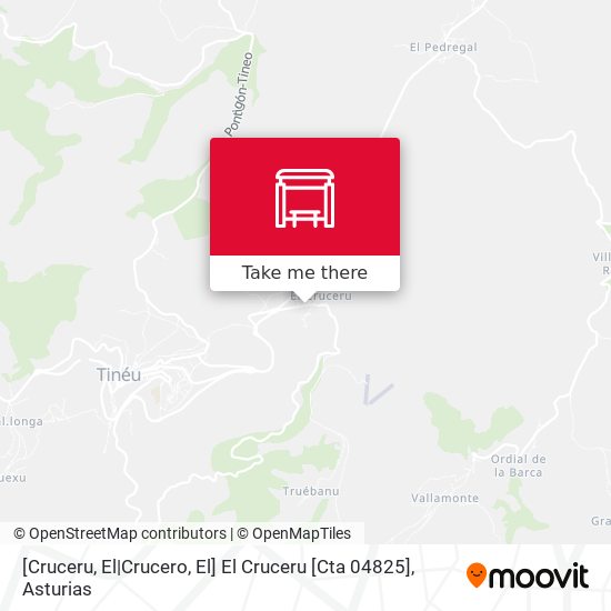 [Cruceru, El|Crucero, El]  El Cruceru [Cta 04825] map