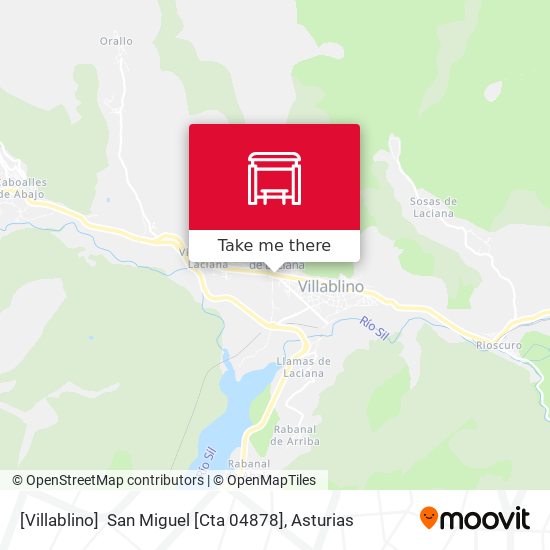 [Villablino]  San Miguel [Cta 04878] map
