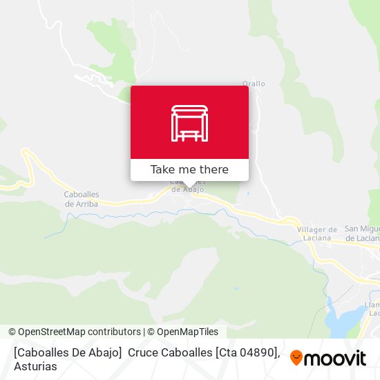 [Caboalles De Abajo]  Cruce Caboalles [Cta 04890] map