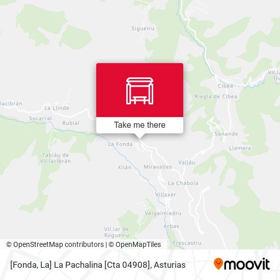 [Fonda, La]  La Pachalina [Cta 04908] map