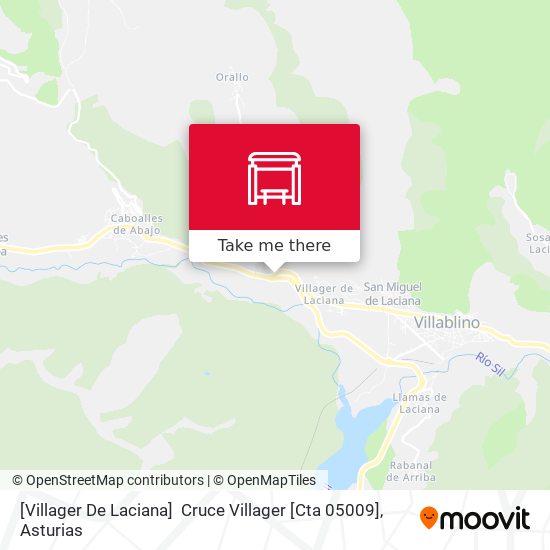 [Villager De Laciana]  Cruce Villager [Cta 05009] map