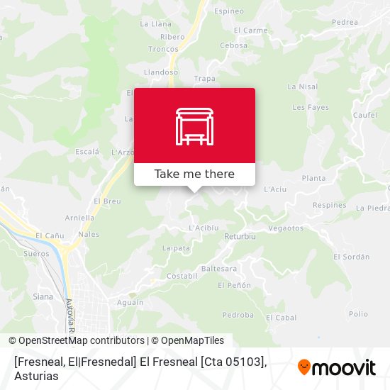 [Fresneal, El|Fresnedal]  El Fresneal [Cta 05103] map