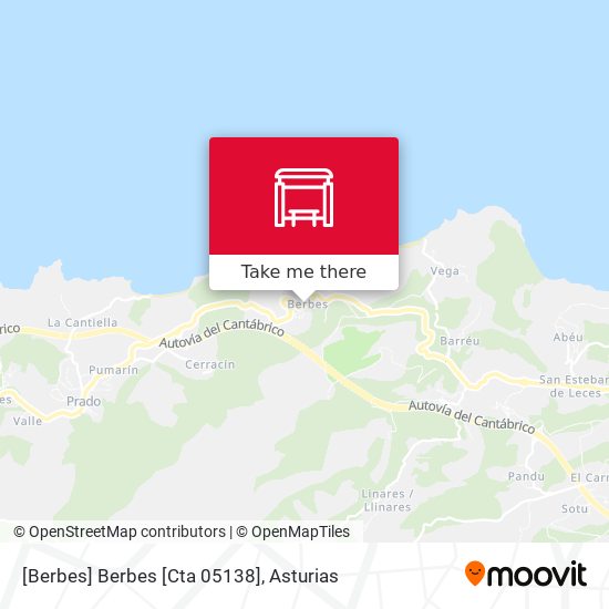 [Berbes]  Berbes [Cta 05138] map