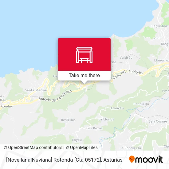 [Novellana|Nuviana]  Rotonda [Cta 05172] map