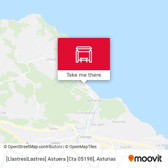 [Llastres|Lastres]  Astuera [Cta 05198] map