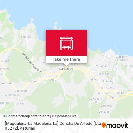 [Magdalena, La|Madalena, La]  Concha De Artedo [Cta 05272] map