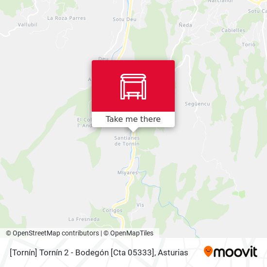 [Tornín]  Tornín 2 - Bodegón [Cta 05333] map