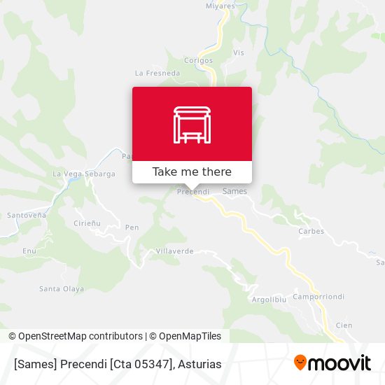 [Sames]  Precendi [Cta 05347] map