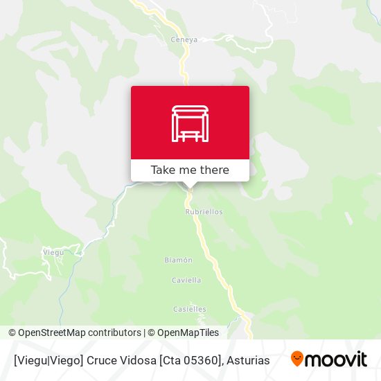 [Viegu|Viego]  Cruce Vidosa [Cta 05360] map