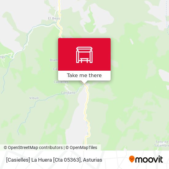 [Casielles]  La Huera [Cta 05363] map