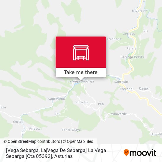 [Vega Sebarga, La|Vega De Sebarga]  La Vega Sebarga [Cta 05392] map