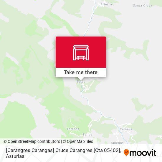 [Carangres|Carangas]  Cruce Carangres [Cta 05402] map