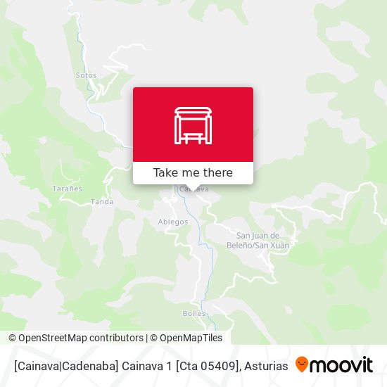 [Cainava|Cadenaba]  Cainava 1 [Cta 05409] map