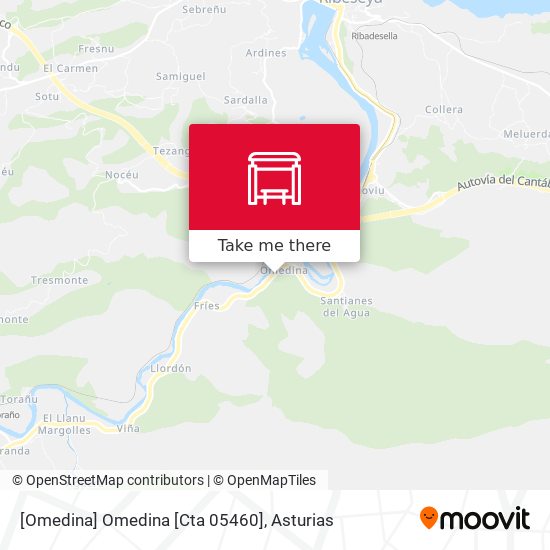 [Omedina]  Omedina [Cta 05460] map