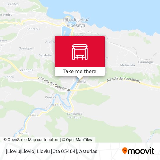 [Lloviu|Llovio]  Lloviu [Cta 05464] map