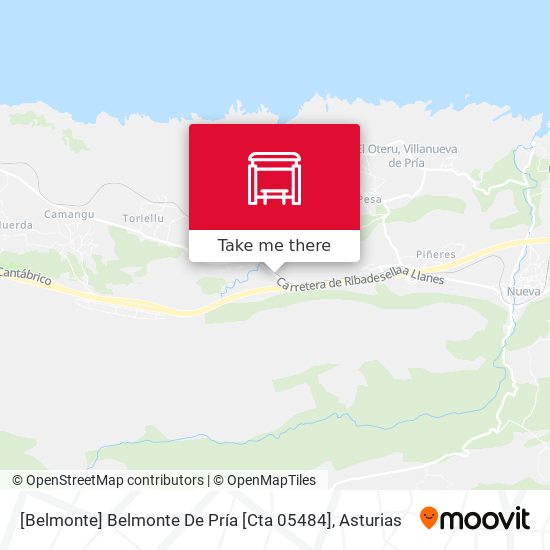 [Belmonte]  Belmonte De Pría [Cta 05484] map