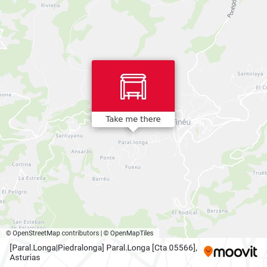 [Paral.Longa|Piedralonga]  Paral.Longa [Cta 05566] map