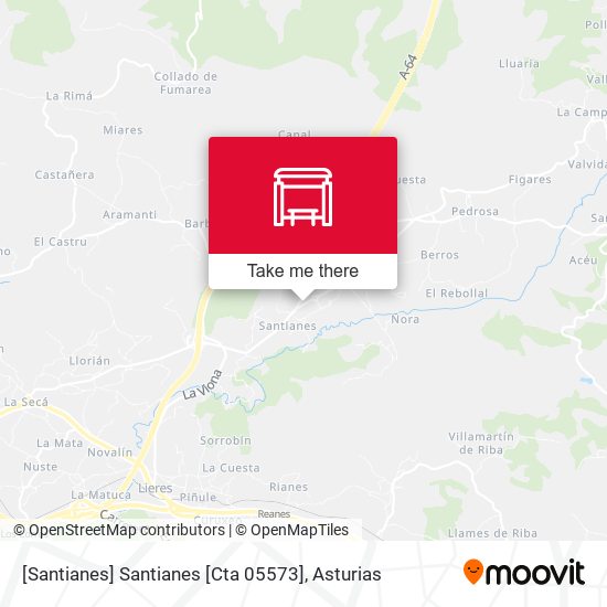 [Santianes]  Santianes [Cta 05573] map