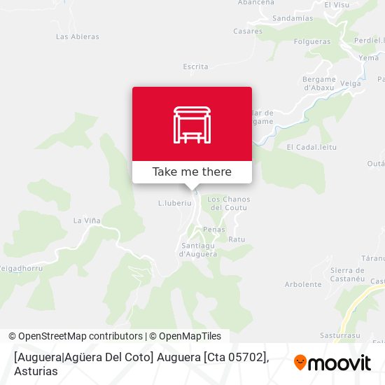 [Auguera|Agüera Del Coto]  Auguera [Cta 05702] map