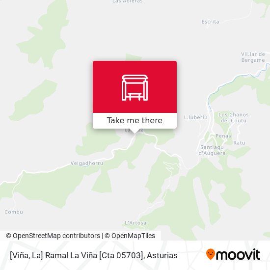 [Viña, La]  Ramal La Viña [Cta 05703] map