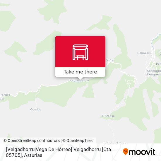 [Veigadhorru|Vega De Hórreo]  Veigadhorru [Cta 05705] map