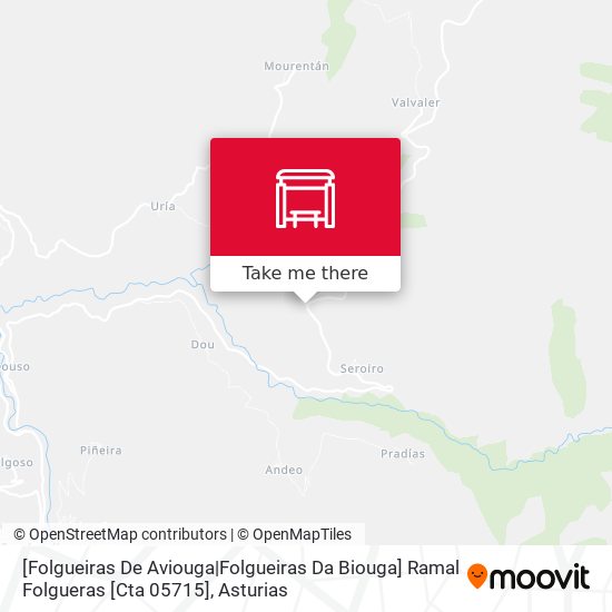 [Folgueiras De Aviouga|Folgueiras Da Biouga]  Ramal Folgueras [Cta 05715] map