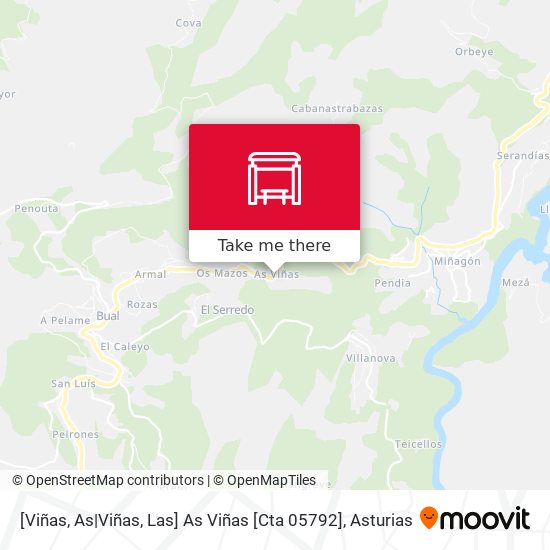 [Viñas, As|Viñas, Las]  As Viñas [Cta 05792] map