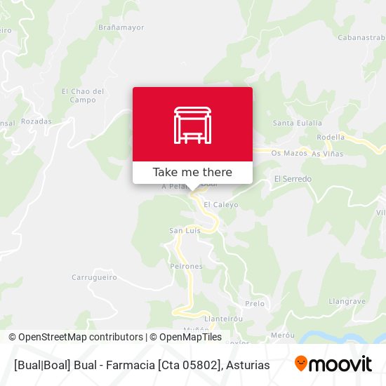[Bual|Boal]  Bual - Farmacia  [Cta 05802] map